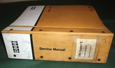 Étui 580 Super E Chargeur Tractopelle Service Shop Réparation Livre Manuel Feo