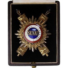 France, Insiqgne Sénateur IIIème République, Politics, Society, War, Insigne