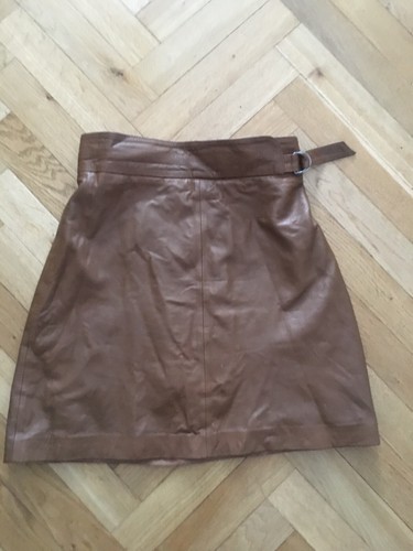 Jupe cuir french connection - jupe,