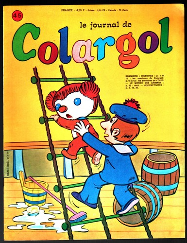 Journal colargol n 45 - le, de