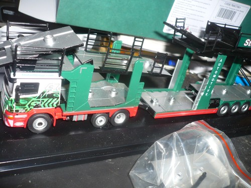 Camion porte autos oxford - autos, 1/76