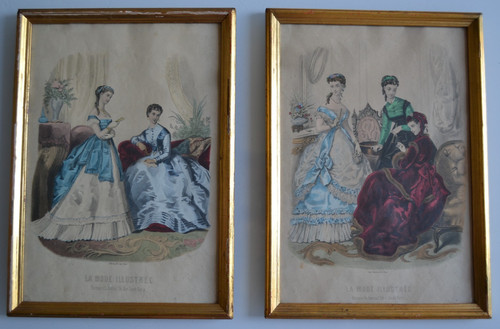 Lot gravures la - de, 2