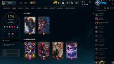 Compte lol euw lvl 303 / 174