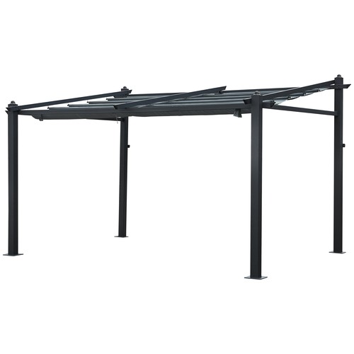 Pergola murale 4m fréjus - 3, ×