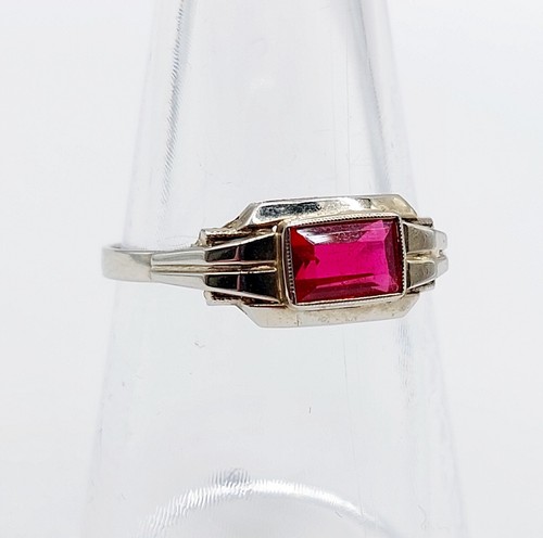 Bague art deco blanc - deco,