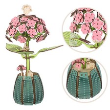  1 Kit de fleurs en bois pour