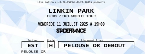 Place concert linkin park - place,