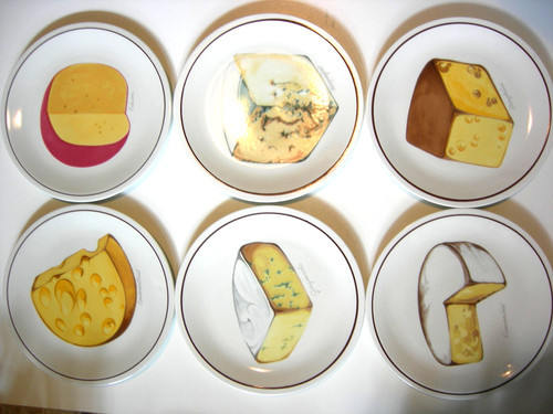 Assiettes a fromage - assiettes,