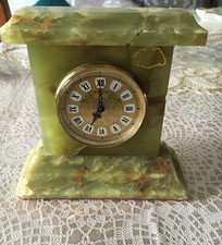 pendule en onyx vintage