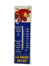 Thermomètre en tôle