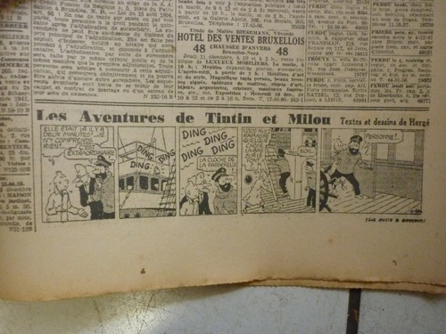 Tintin journal soir num - tintin, /