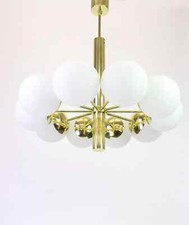 Grand Superbe Lustre Verre