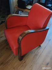 fauteuil vintage design années 50, confortable TBE