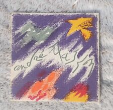 ANDRE MASSON/PEINTURES 1960-1961/GALERIE LEIRIS ÉDITION 1962 EXCELLENT ÉTAT 