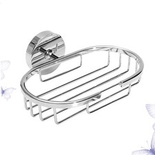  Storage Basket Range Savon Porte-savon En Argent Égouttoir À De Salle Bain