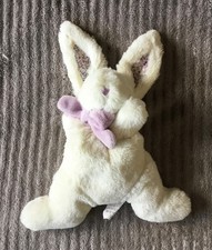 Doudou Peluche Lapin blanc
