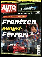 AUTO HEBDO 1083 du 30/04/1997; GP de Saint-Marin; Frentzen/ Essai Corvette