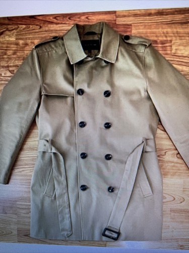 Trench coat men river - river, island
