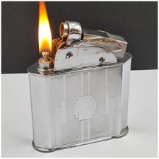 Briquet de table MYON 401 GÉANT Bte SGDG petrol Lighter-Feuerzeug-Accendino-打火机