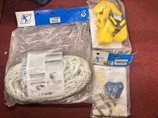 Kit Couvreur Charpentier Corde Harnais Antichute Mousqueton Tractel