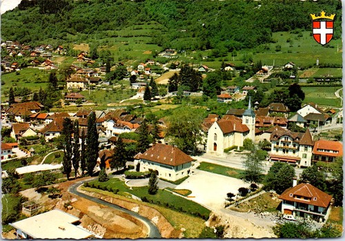 Veyrier lac carte - du,