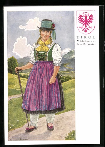 Costume tyrolien fille la - tyrolien,,