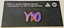 Brochure de Vente  AUTOBIANCHI Y10  - Non Daté  - Bel Etat.