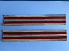 paire galons manches 3 bandes