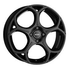JANTES ROUES MAK MONZA POUR JEEP COMPASS 4XE 7.5X18 5X110 GLOSS BLACK 1RH
