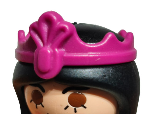 Playmobil couronne magenta - couronne,