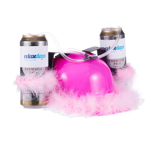 Casque bière rose - rose, 10