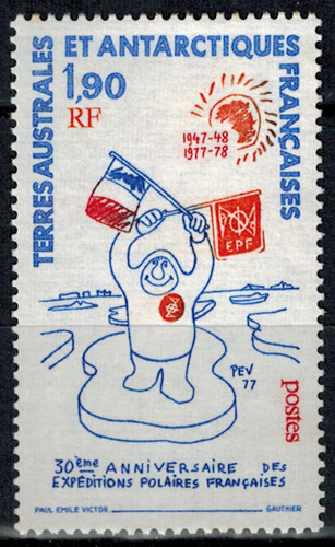 Timbre des taaf - timbre, 73