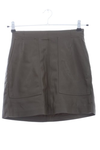 Jupe cuir synthétique - h&m,