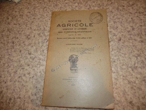 1938 société agricole - 1938.société,