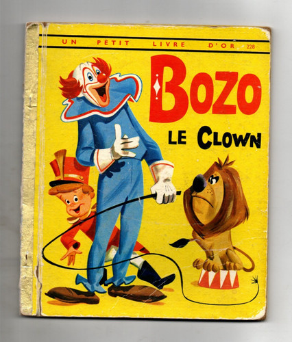 Petit livre bozo - d'or, .
