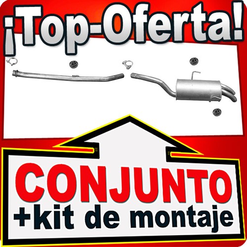 Ligne pot échappement pour - pot,