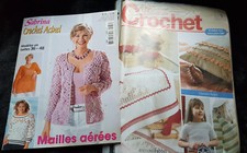 lot magazine sabrina crochet et fiches crochet ouvrages