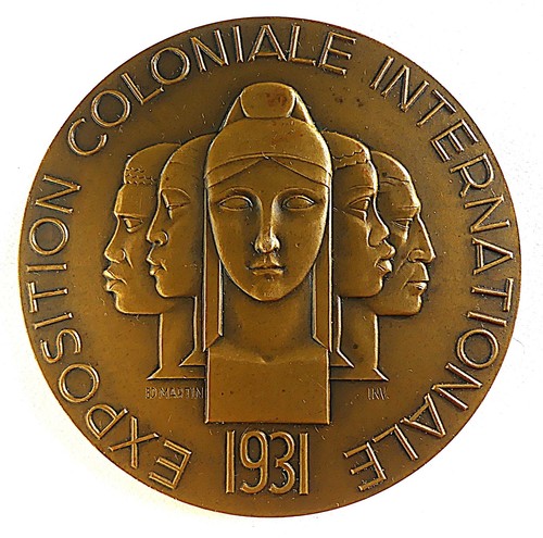 Medaille exposition coloniale - exposition,