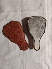 Ancien miroir face à main