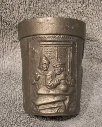 Ancien verre timbale gobelet - verre,