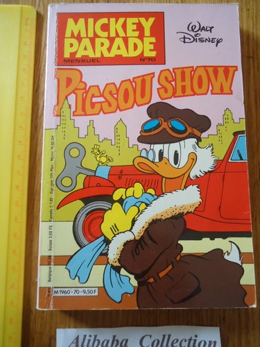 Livre mickey parade 70 - mickey,