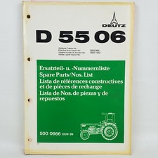 Original Deutz D 5506  Tractor