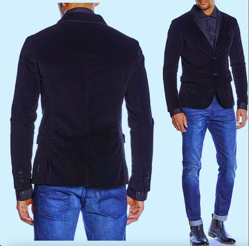 Armani jeans single breasted - armani,