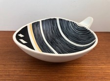 Coupe En Céramique/ Vide-poche Dlg Capron/ Made In Finland