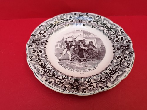 Assiette gien les - les, russes