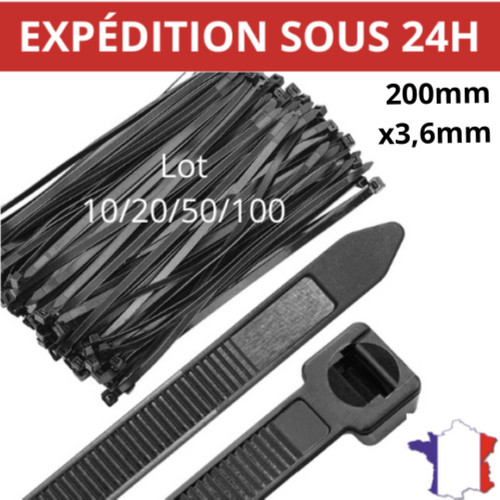 Collier câble serrage - collier, de