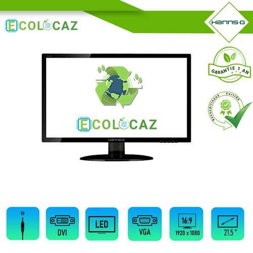 Ecran plat hanns he225 - ecran, pc