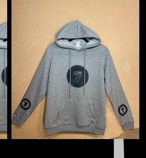 Sweat capuche pull gris 7 - pull,
