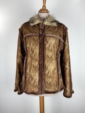 Veste en fausse fourrure