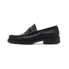 Gucci Mocassins en cuir noir